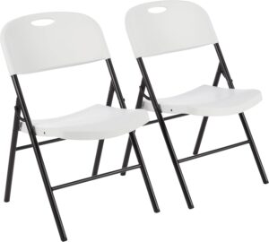 White-Folding Chair – Classic Design, Reliable Comfort