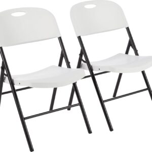 White-Folding Chair – Classic Design, Reliable Comfort