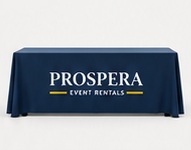 Custom Table Cover — approved illustrative design