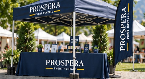 Illustrative Prospera event setup