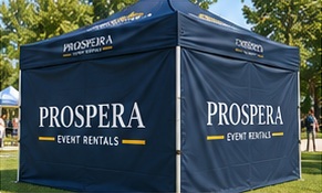 Optional canopy sidewalls — approved illustrative design