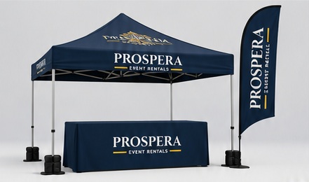 Illustrative Prospera event setup