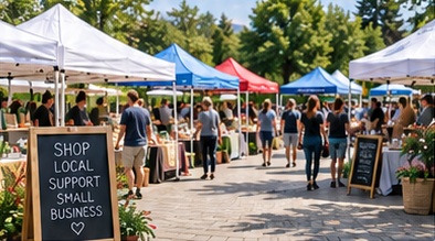 Illustrative pop-up event setup